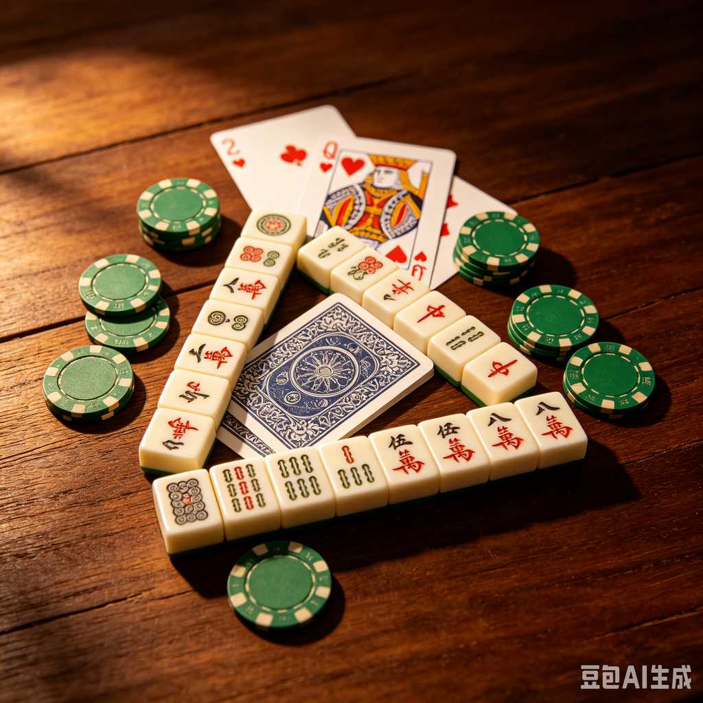 vintage gift mahjong set